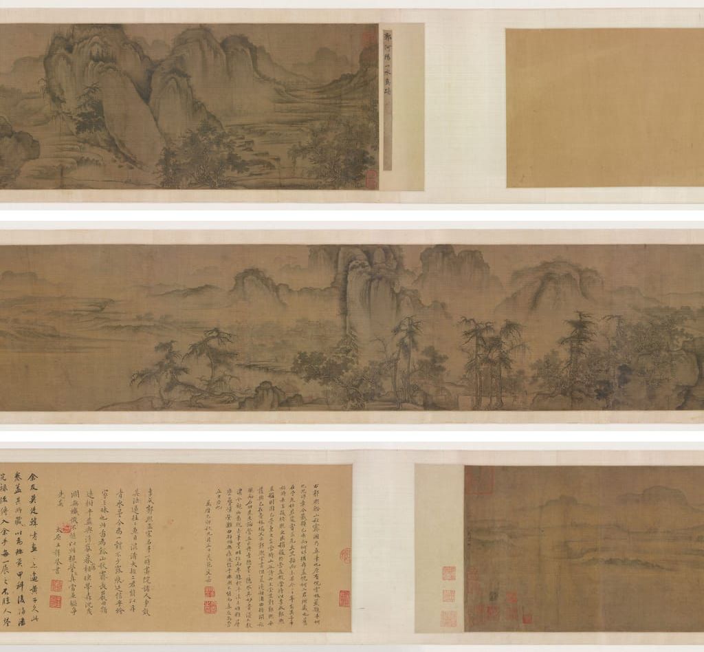 溪山秋霁图预览图