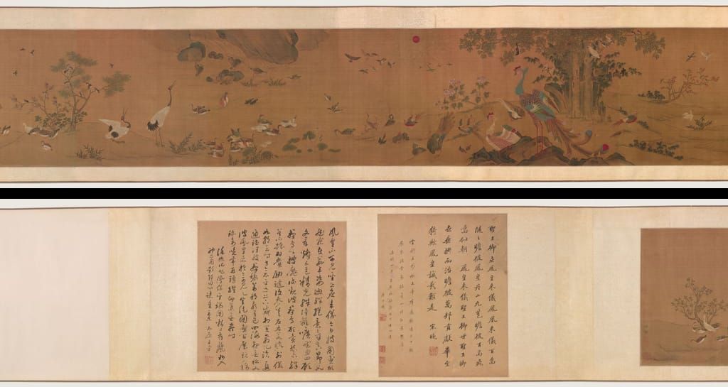 仿徐熙花鸟图预览图