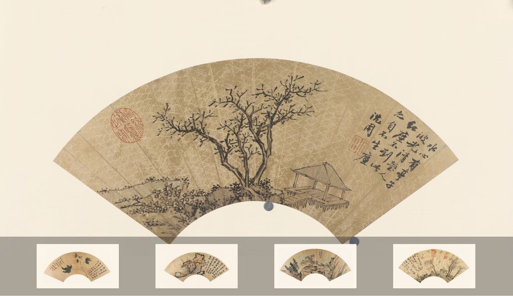 扇面预览图