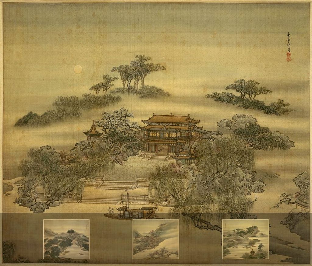 扬州四景图预览图