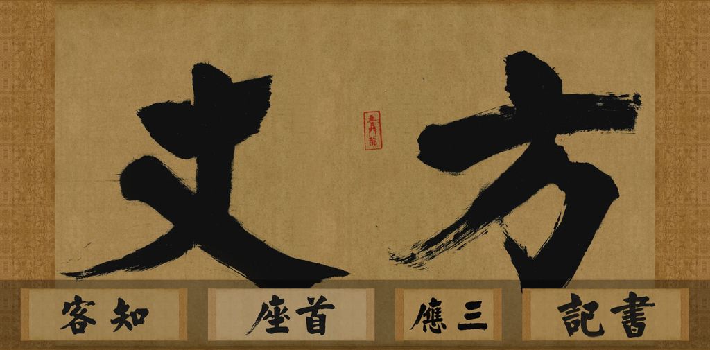 大德名帖东福寺匾额预览图