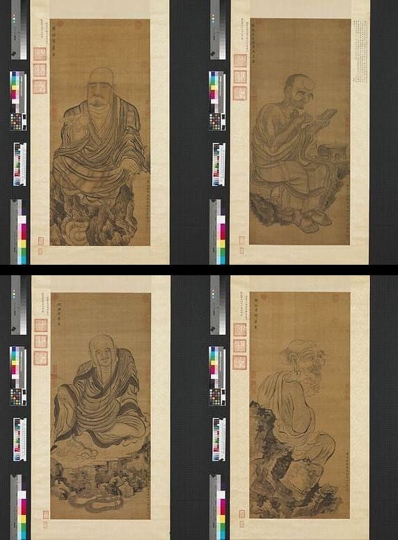 十六罗汉图预览图