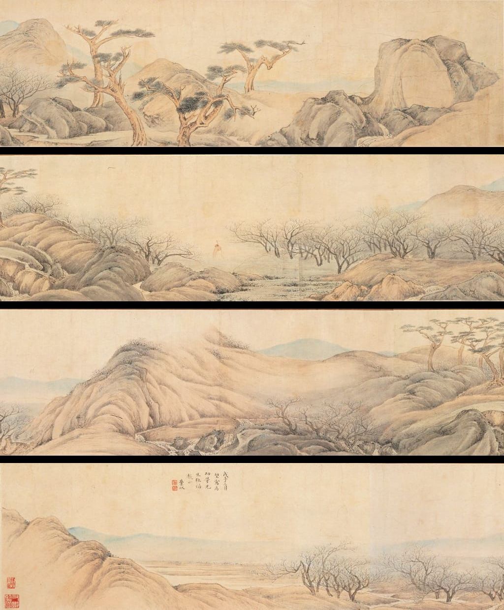 探梅图卷缩略图