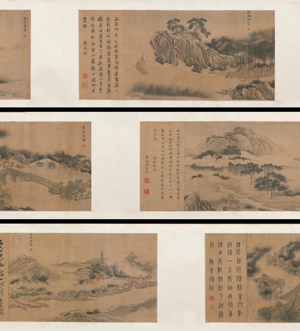 金陵五景图卷预览图