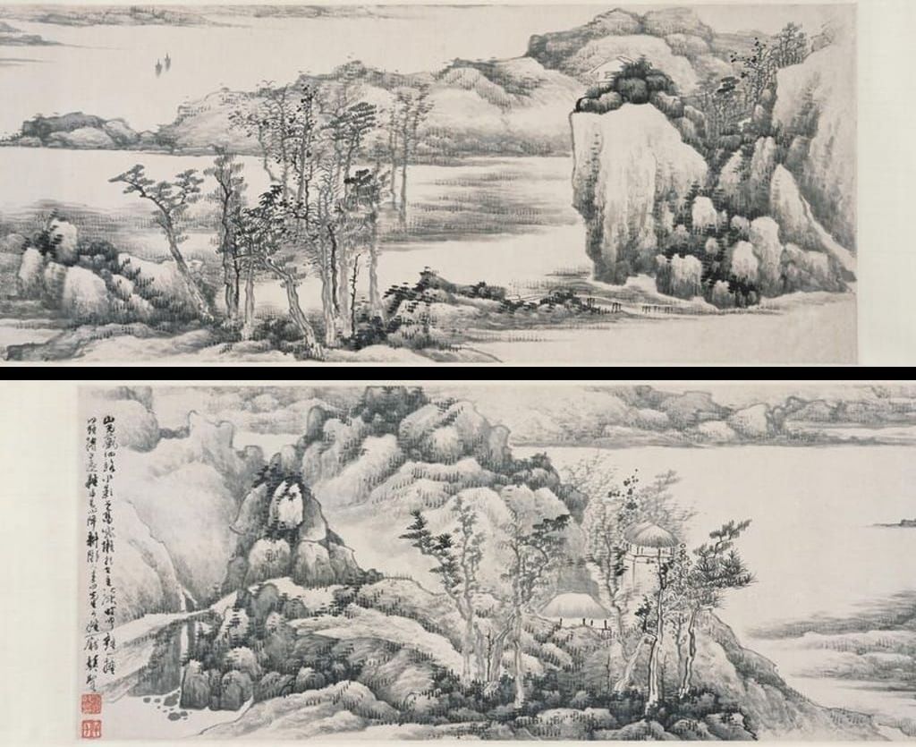 山光水影图卷预览图