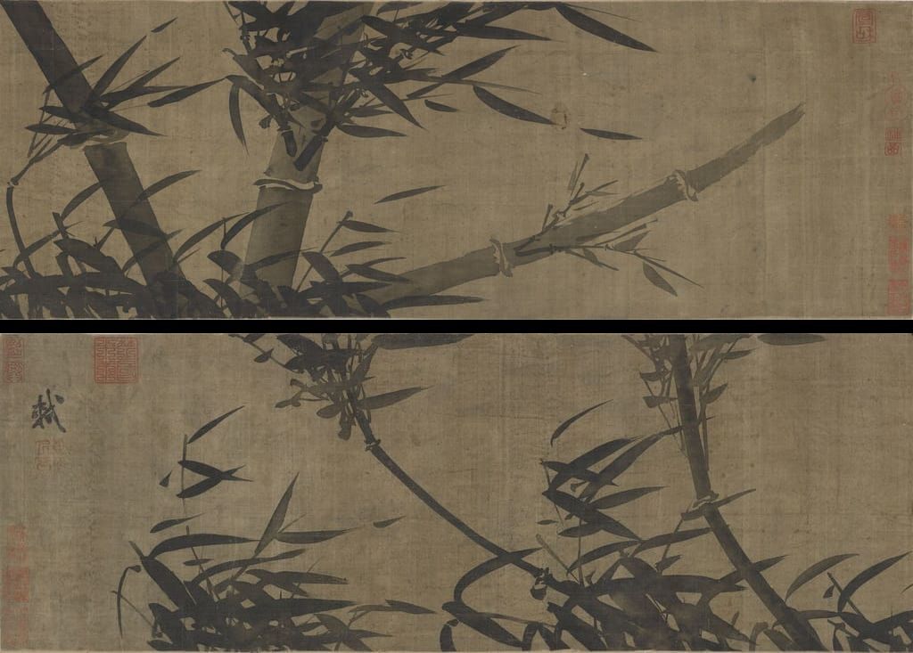 墨竹图卷（画心）预览图