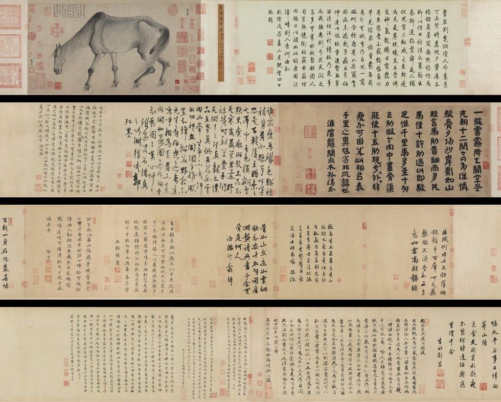骏骨图缩略图