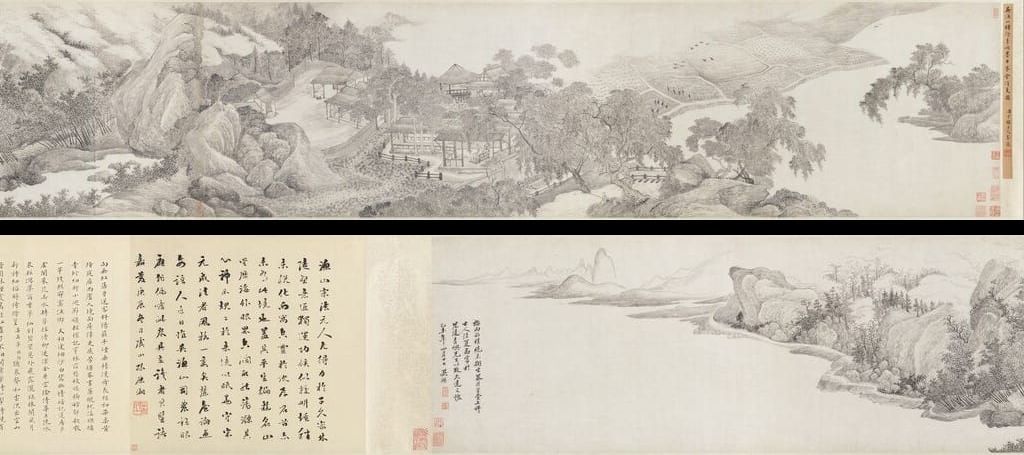 墨井草堂消夏图预览图