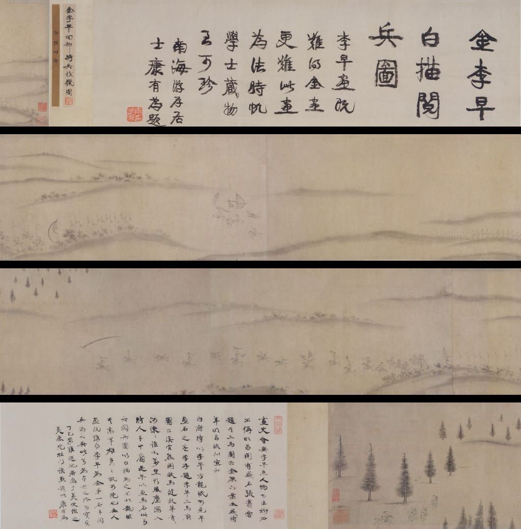 白描阅兵图预览图