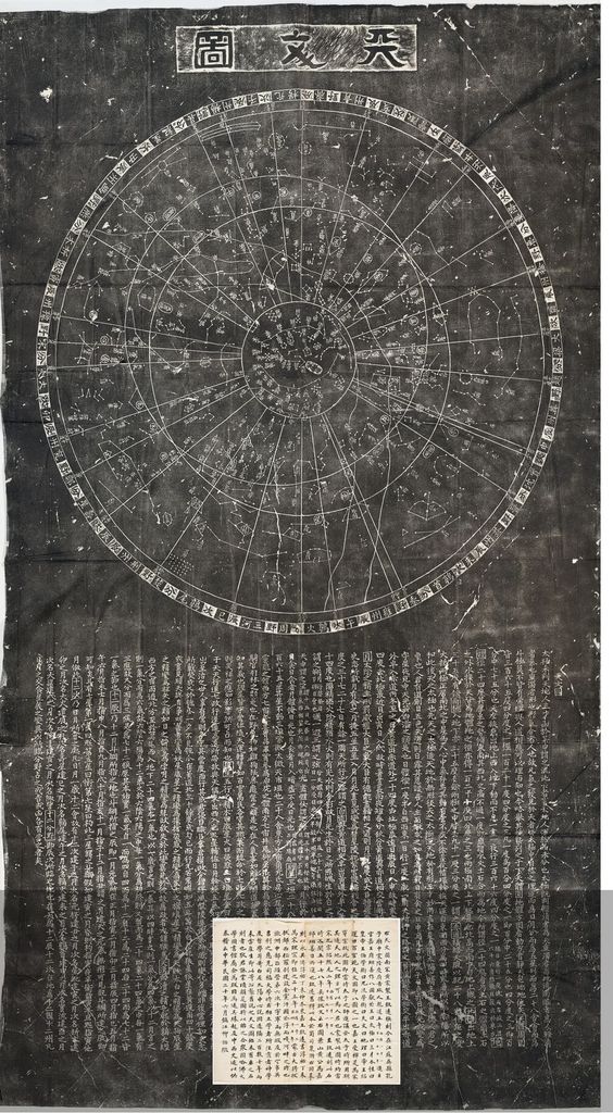 苏州石刻天文图预览图