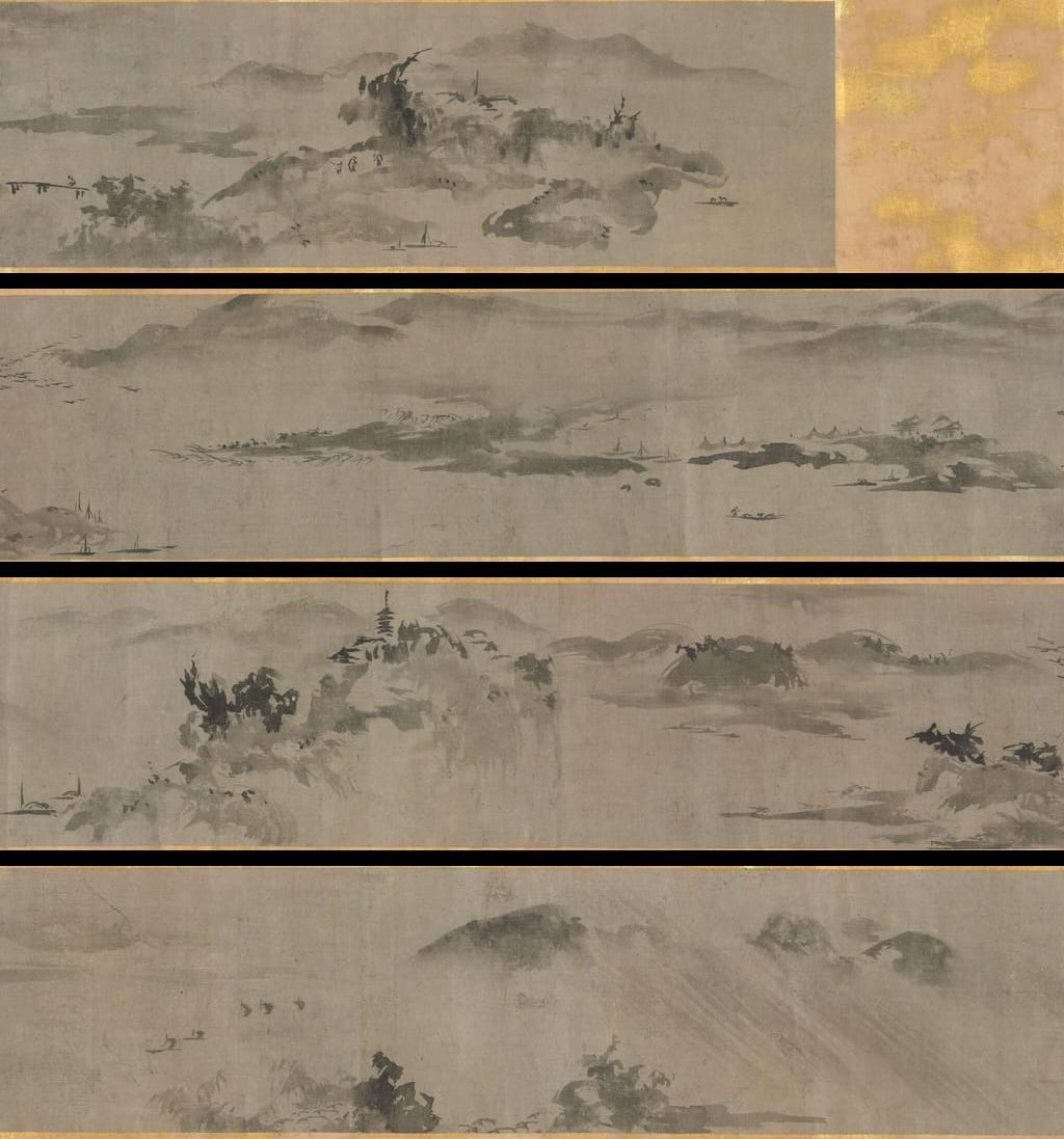 潇湘八景图卷预览图