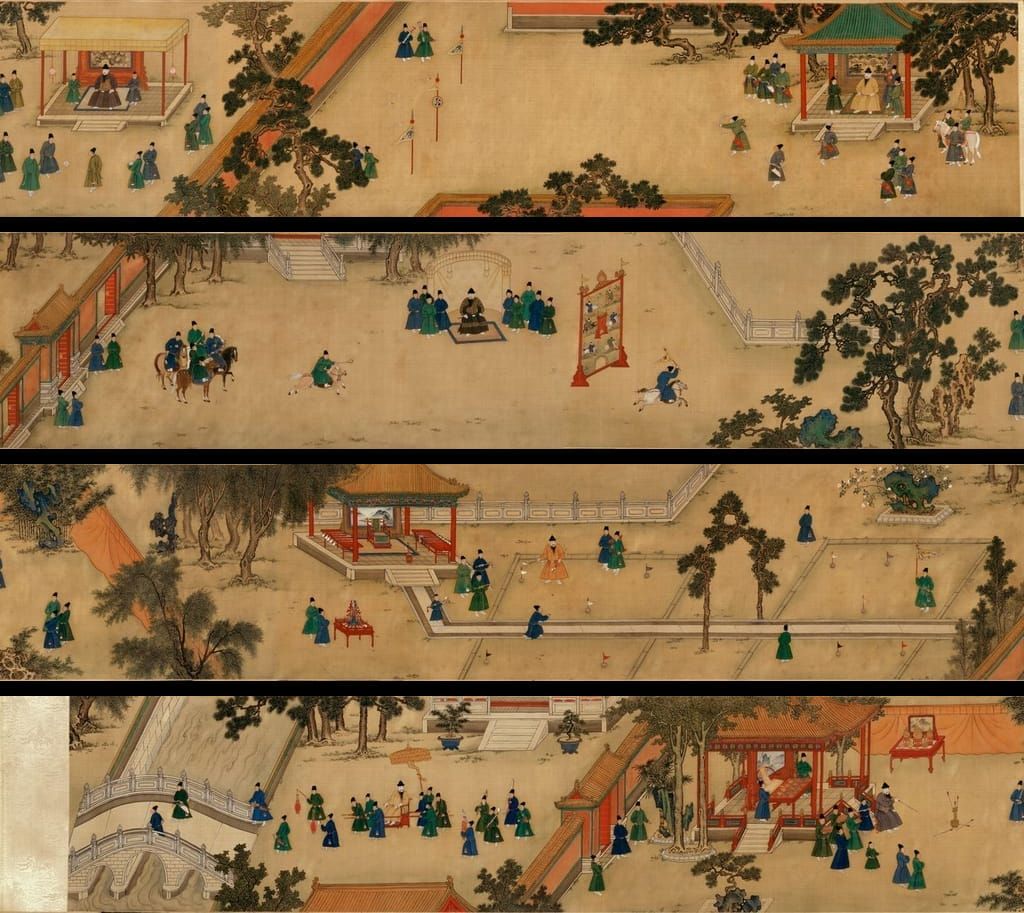 行乐图卷预览图