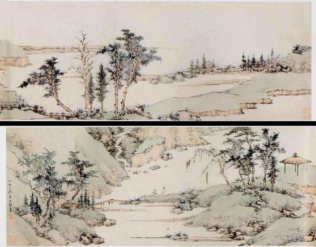 携琴幽居图预览图