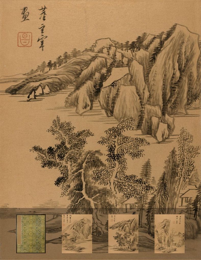 仿各家山水册预览图
