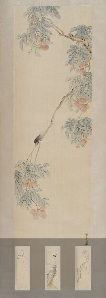 花鸟四屏预览图