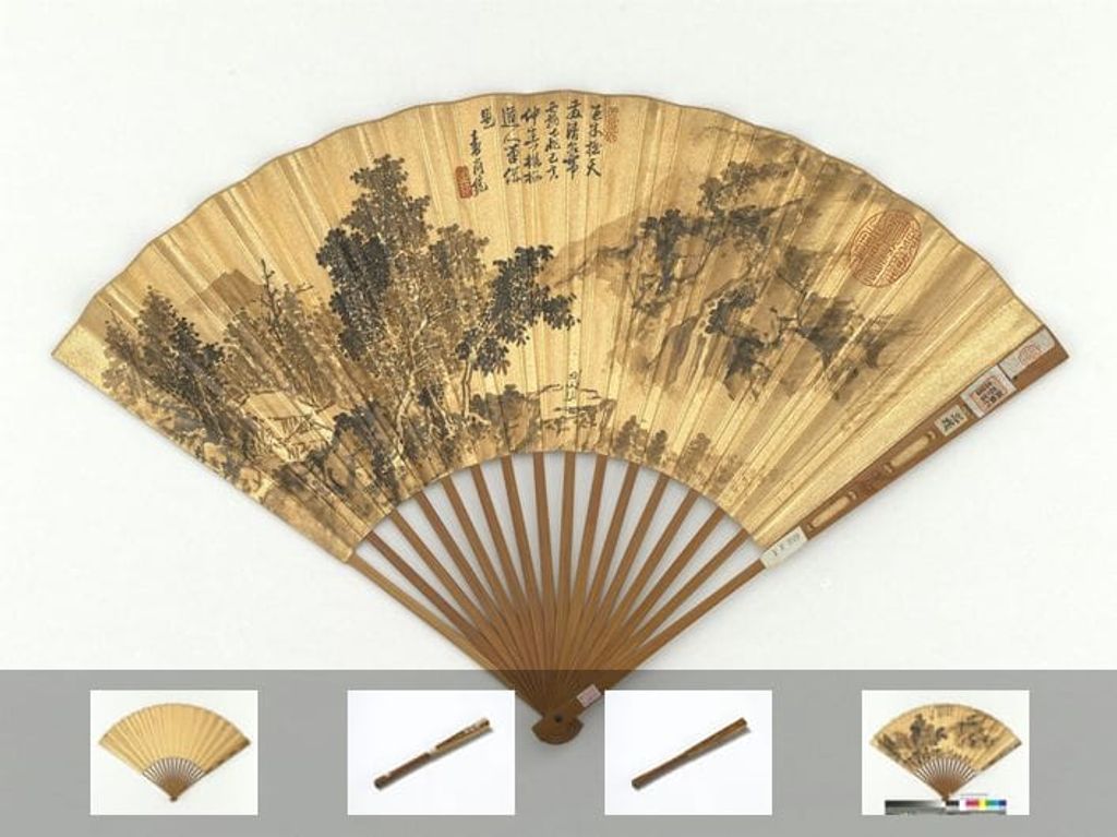 仿梅道人图缩略图