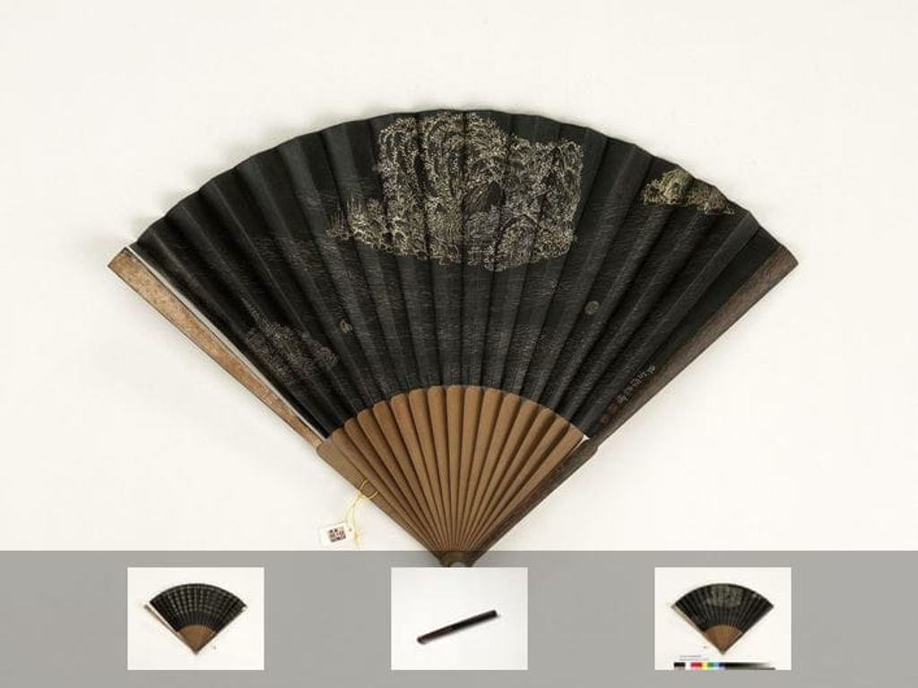 乾隆御制江月诗方琮画山水缩略图
