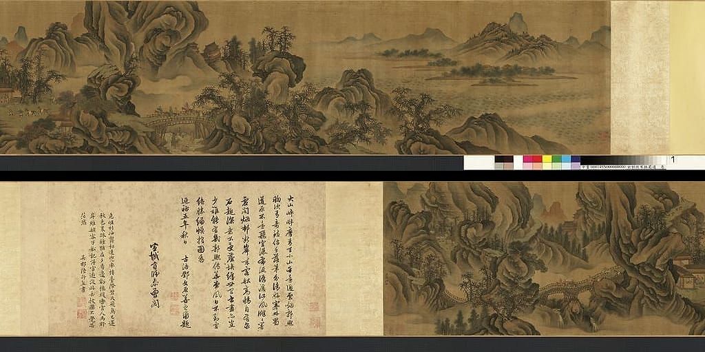 寒林蜀道图预览图