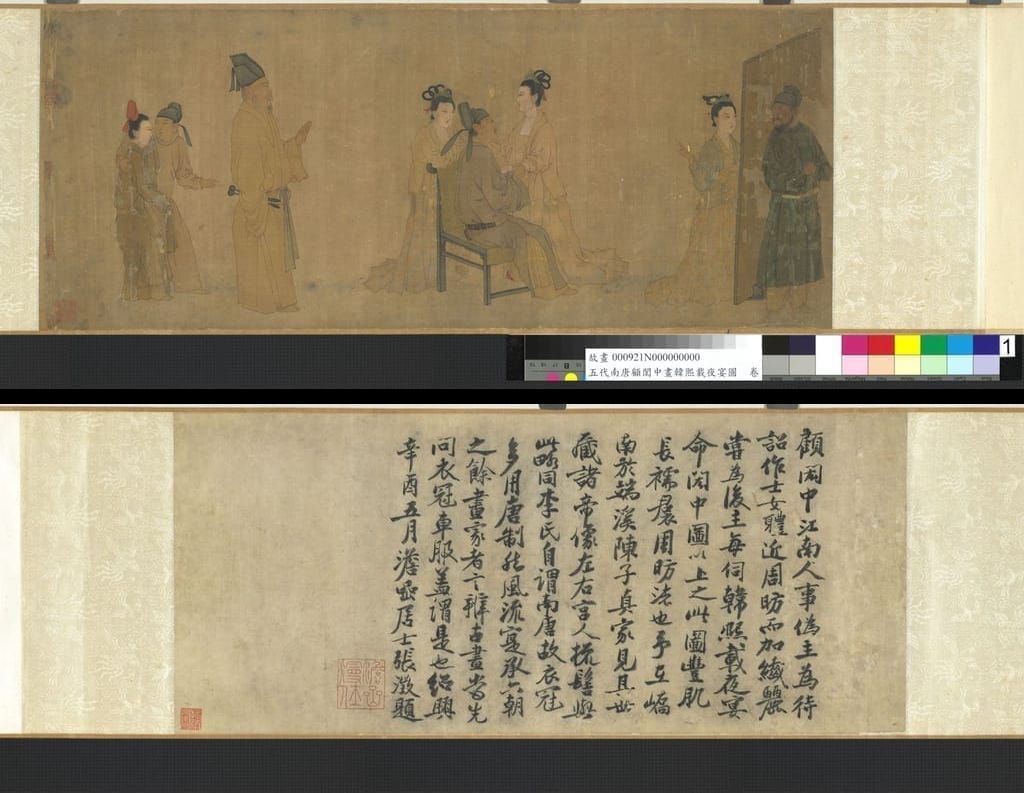 韩熙载夜宴图预览图