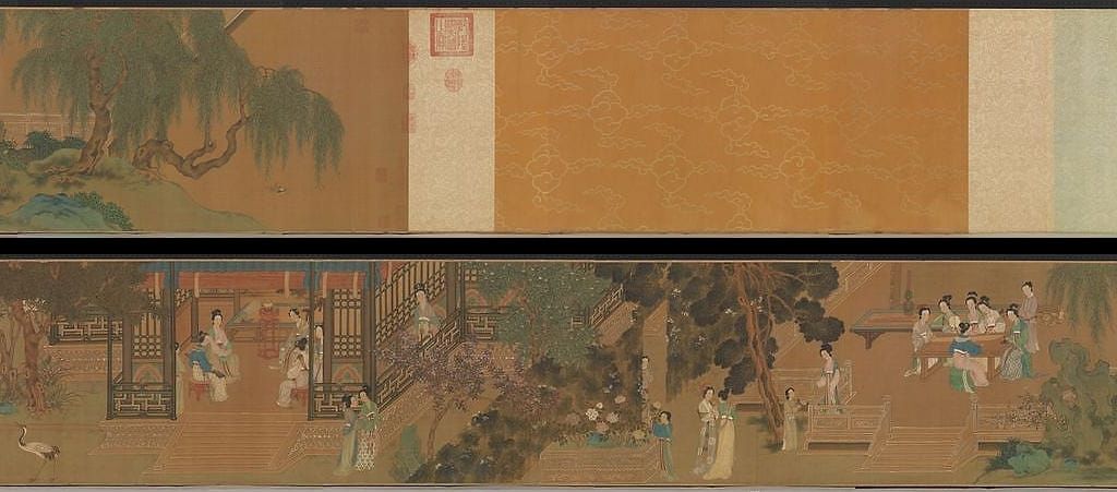 仙姬文会图缩略图
