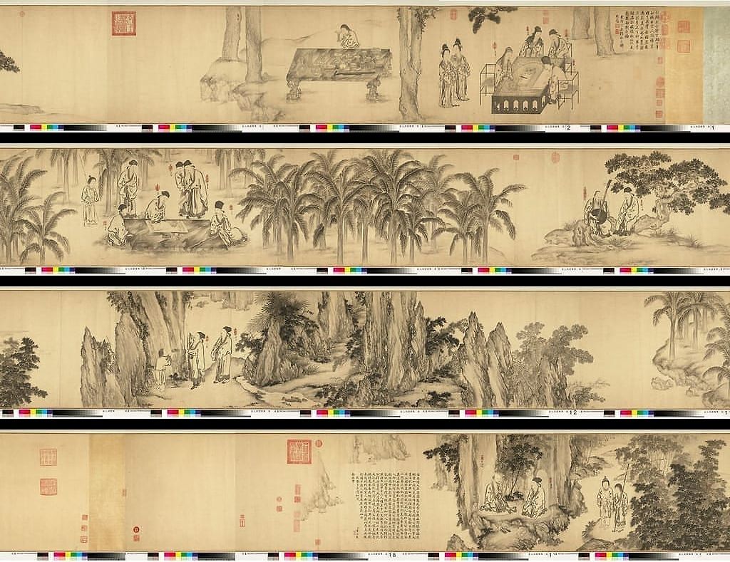 西园雅集图预览图