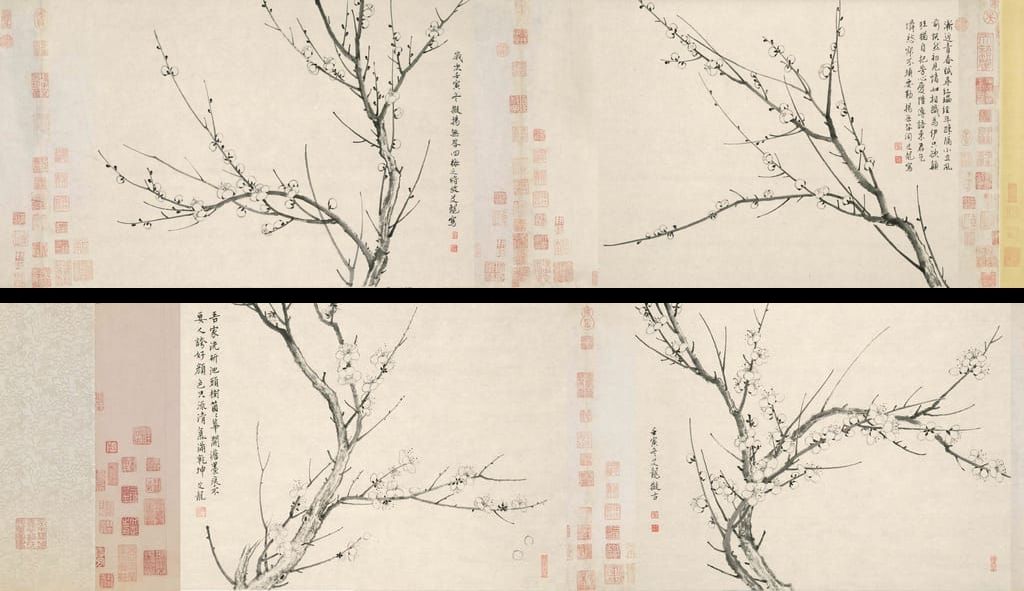 拟古《四梅图》缩略图