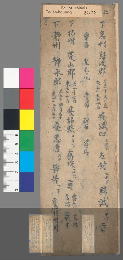 贞元十道录手稿（拟题）预览图