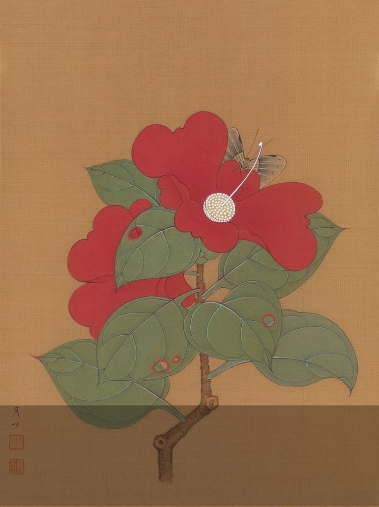 月卿拟陈洪绶《花鸟写生册》十幅缩略图