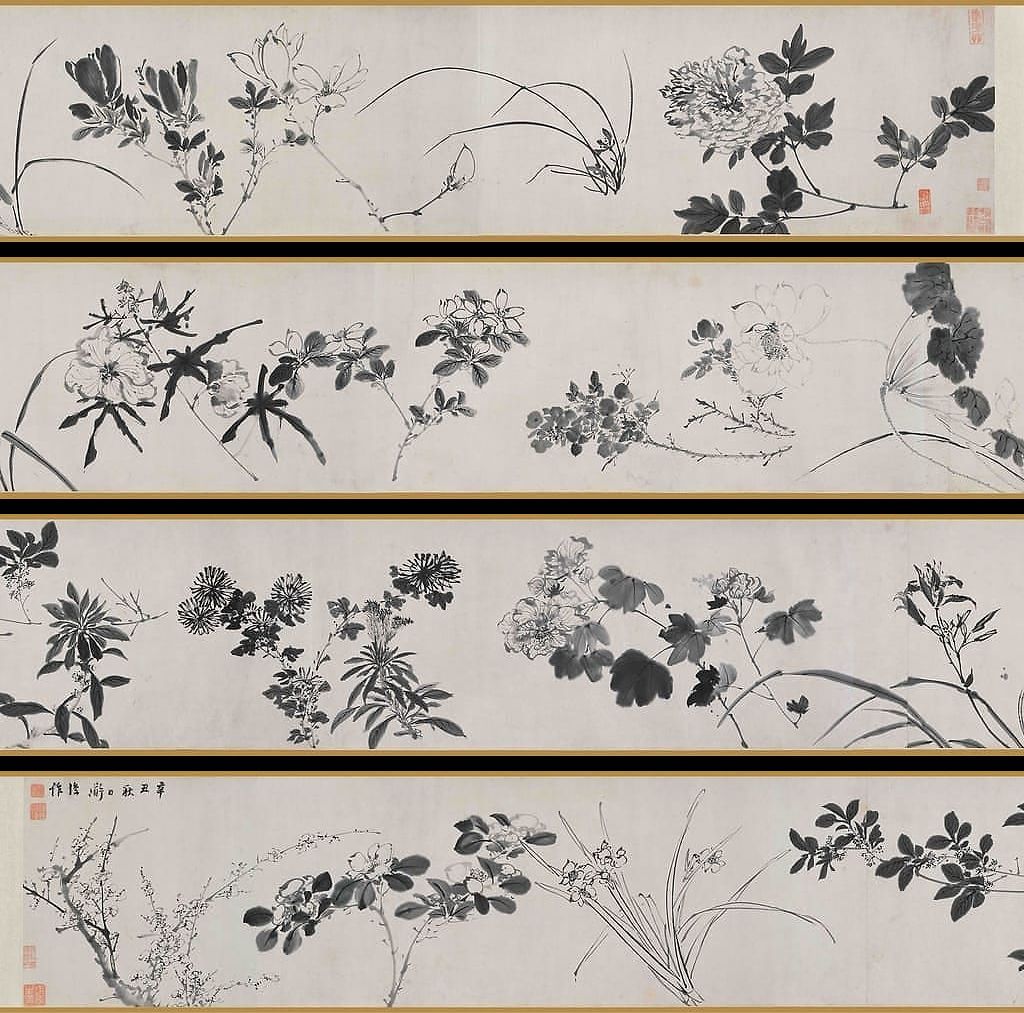折枝花卉图预览图
