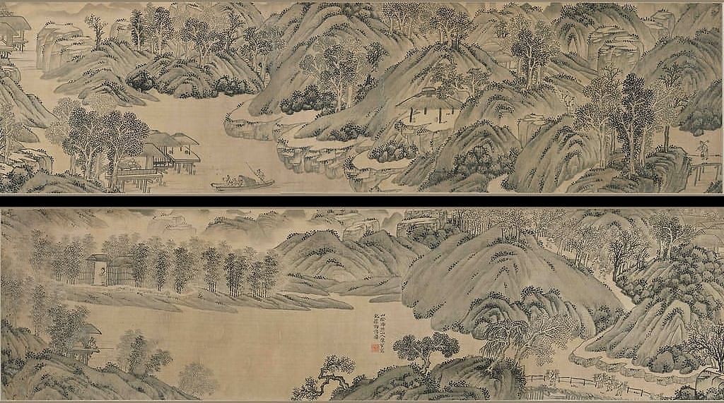 宛溪钓隐图预览图