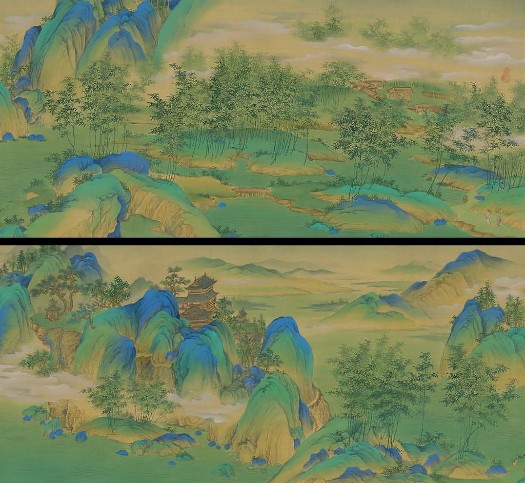 《竹林幽居图卷》缩略图