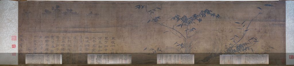 潇湘竹石图预览图