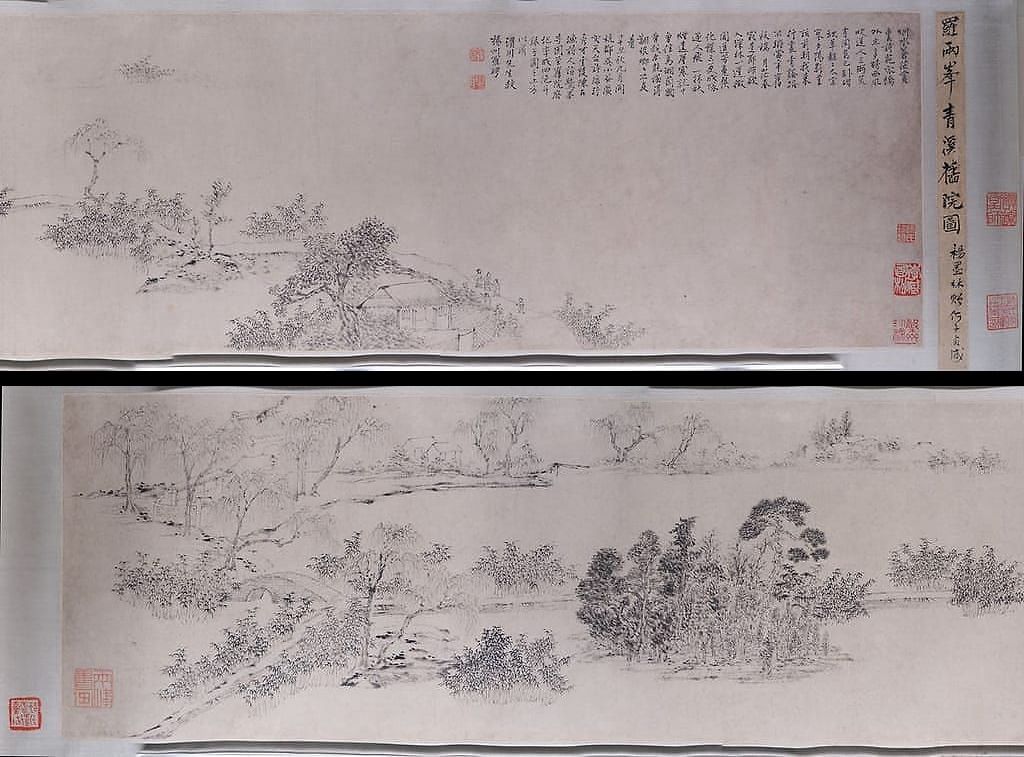 青溪旧院图预览图