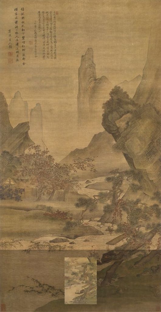 清溪横笛图预览图