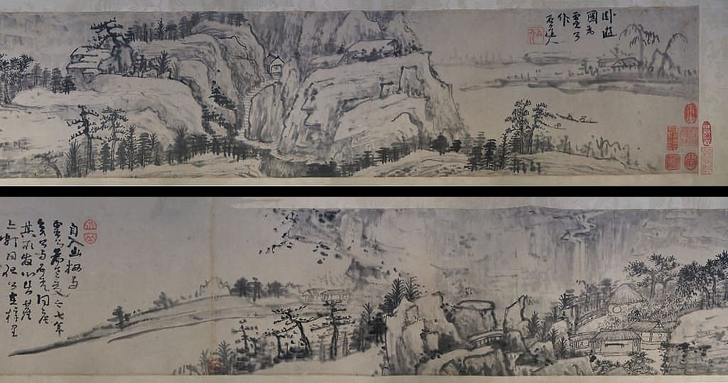 卧游图卷预览图