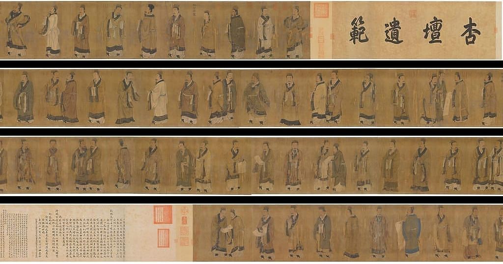 孔子弟子图预览图