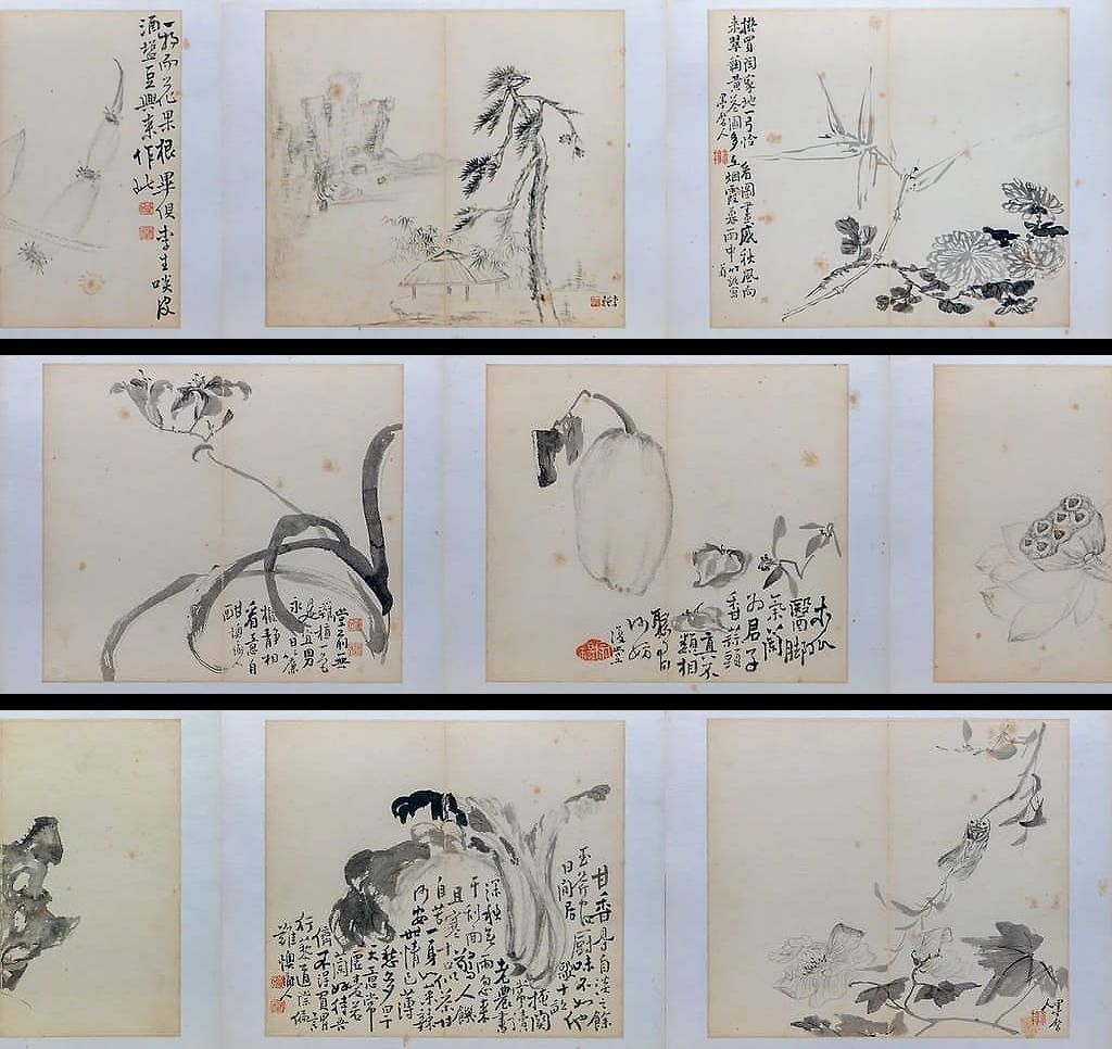 山水花鸟图预览图