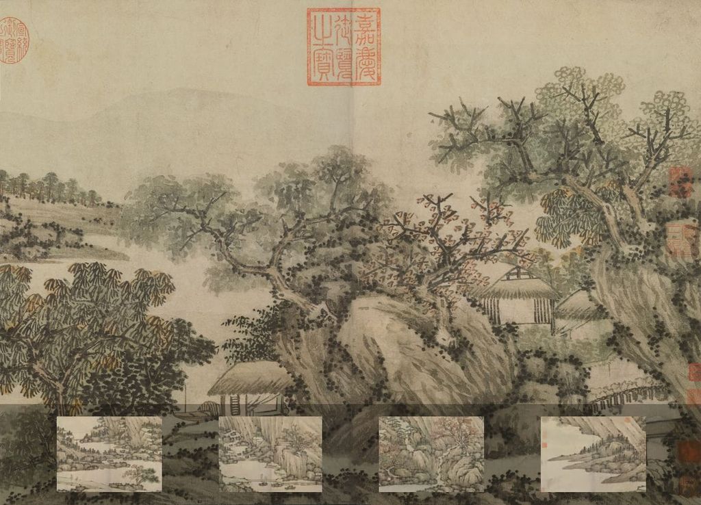 西山秋色图预览图