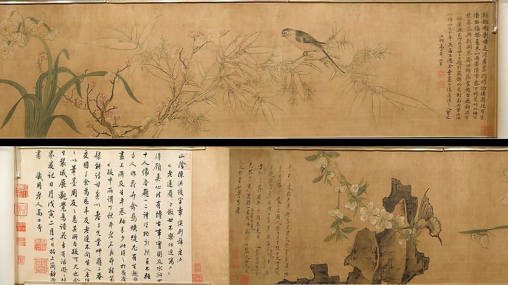 春风蛱蝶图卷预览图