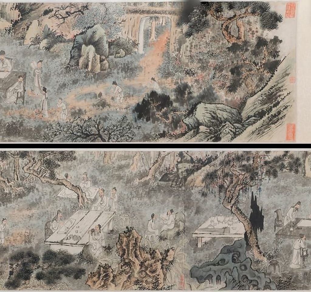 西园雅集图预览图