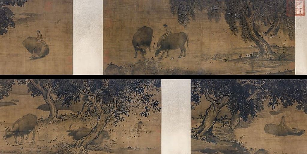 四季牧牛图缩略图