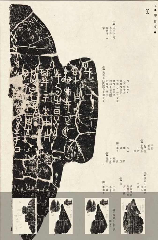 甲骨文金文（中国法书选）预览图