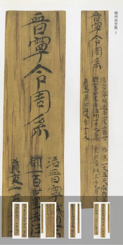 郴州吴简晋简（两册）预览图