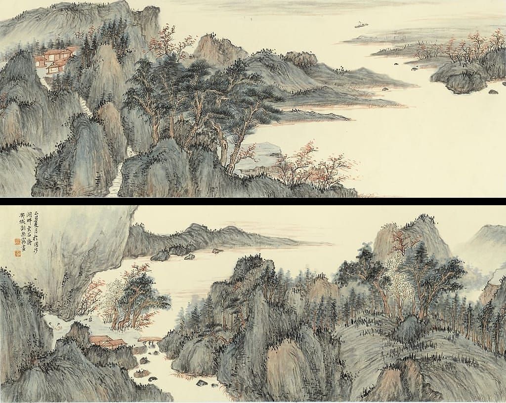 秋江览胜图缩略图