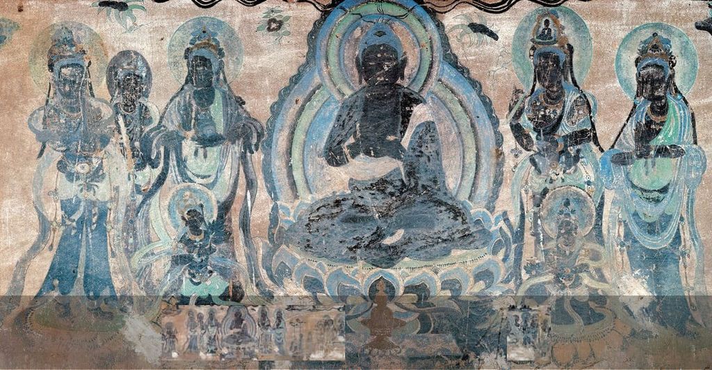 五台山佛光寺西方净土变缩略图