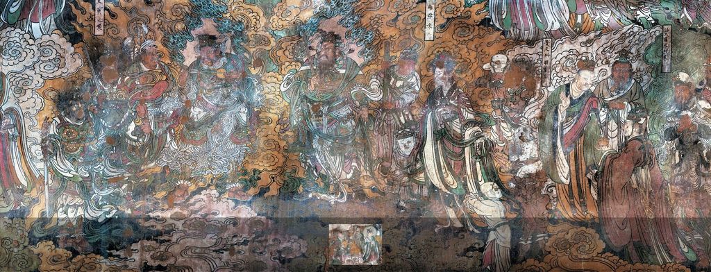稷山青龙寺十二元神众图预览图