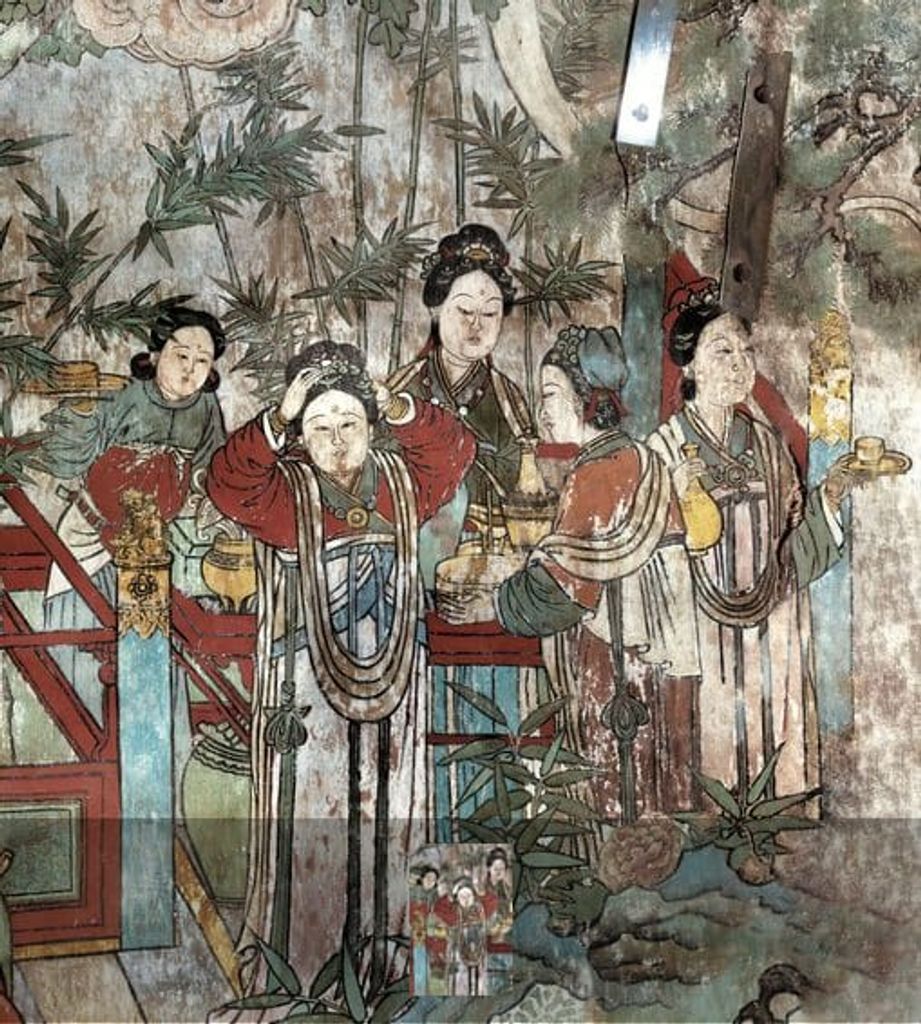 园林梳妆图预览图