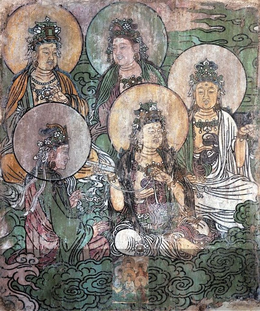 稷山青龙寺诸菩萨众预览图
