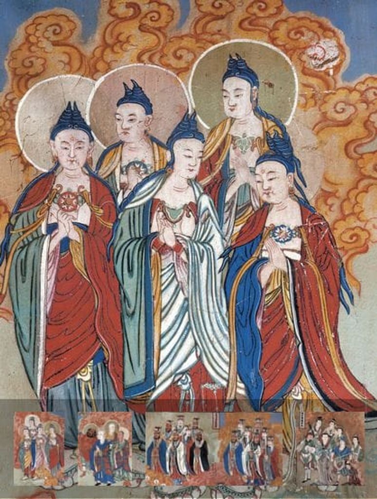 阳高云林寺东墙壁画预览图