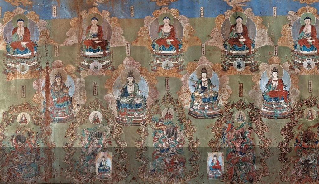 阳高云林寺北墙壁画预览图